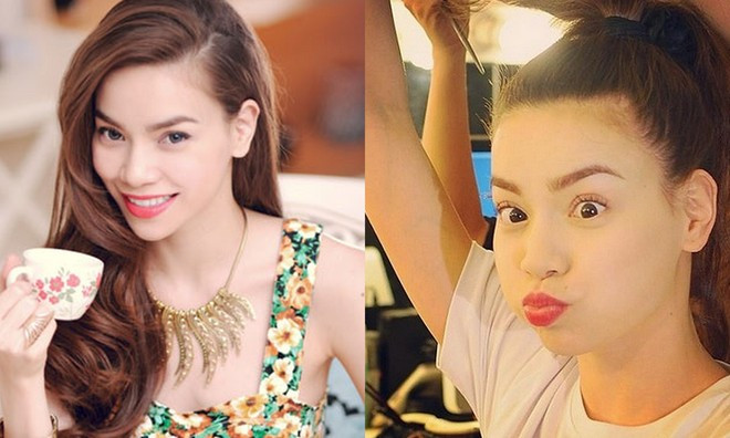 Hồ Ngọc Hàlà ca sĩ có phong cách biến hóa trên sân khấu. Trong các bộ ảnh, người đẹp luôn thể hiện phong thái chuyên nghiệp, cuốn hút. Ảnh chụp tự sướng xem là cười nghiêng ngả của sao Việt