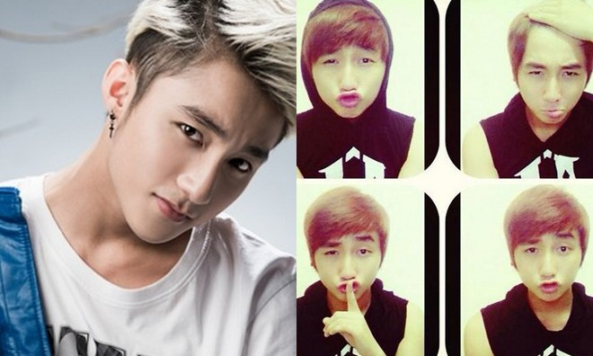 Dù xuất hiện trong các MV đình đám với hình tượng ngầu, quyến rũ đậm chất Hàn Quốc nhưng ngoài đời, đặc biệt là khi tạo dáng chụp ảnh tự sướng, Sơn Tùng lại tỏ ra hơi trẻ con, có phần nữ tính. Đây cũng chính là một trong những lý do khiến nam ca sĩ Chắc ai đó sẽ về liên tục vướng vào những nghi án liên quan đến giới tính, dẫu gia đình và bản thân anh đều ra sức phủ nhận. Ảnh chụp tự sướng xem là cười nghiêng ngả của sao Việt