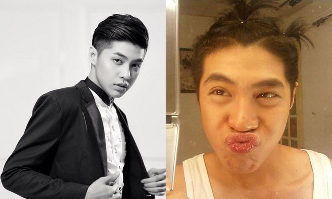 Là nam ca sĩ vốn gắn liền với hình tượng bóng bẩy, chỉn chu, Noo Phước Thịnh không ít lần khiến người hâm mộ bất ngờ khi bỗng dưng cao hứng làm mặt xấu chụp ảnh tự sướng. Đa số những khoảnh khắc khôi hài này được anh đăng tải trên Facebook cá nhân, nhận được nhiều bình phẩm của những người quan tâm. Hình ảnh giúp người xem khám phá được phần nào những mặt đối lập trong tính cách của chàng ca sĩ. Ảnh chụp tự sướng xem là cười nghiêng ngả của sao Việt