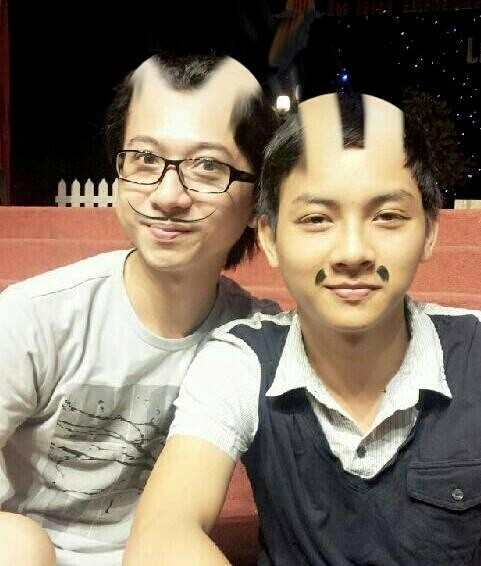 Bộ tóc vô đối của Hoài Lâm khiến khán giả cười lăn. Ảnh chụp tự sướng xem là cười nghiêng ngả của sao Việt