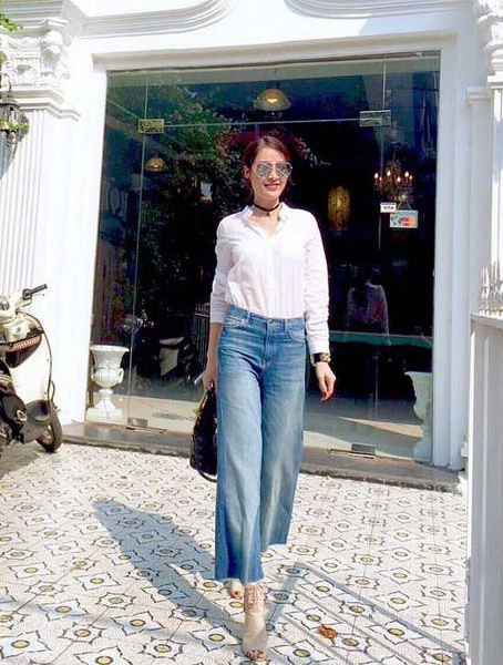 Những mẫu quần jeans ống rộng sẽ thống trị năm 2019 ảnh 6 Empty