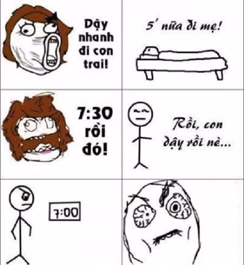 Cách đánh thức bất hủ của mẹ - 10 ảnh hài hot nhất Facebook