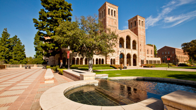 Một góc Đại học California tại Los Angeles. Ảnh: NBC Los Angeles.