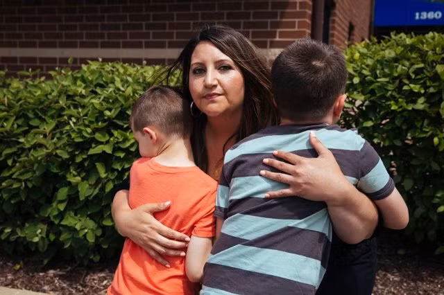 Hai con trai của cô Danielle đều mắc chứng tự kỷ.