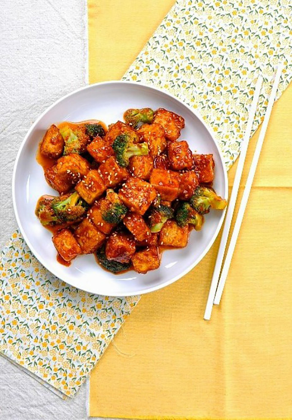 Đậu sốt cay ngon cơm ngày lạnh Dau sot cay ngon com ngay lanh