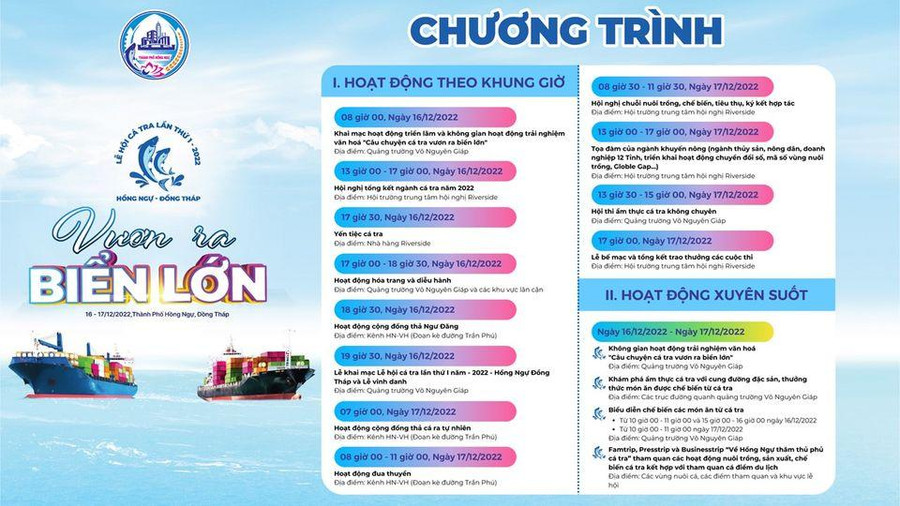 Các hoạt động tại lễ hội.