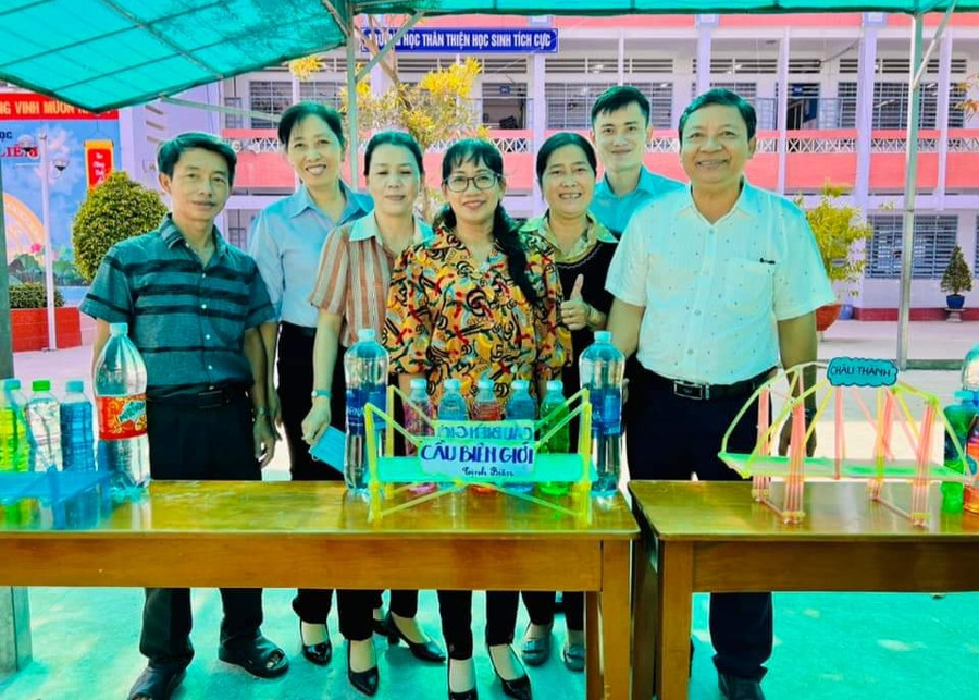 Các sản phẩm thiết kế theo từng chủ đề dạy học STEM.