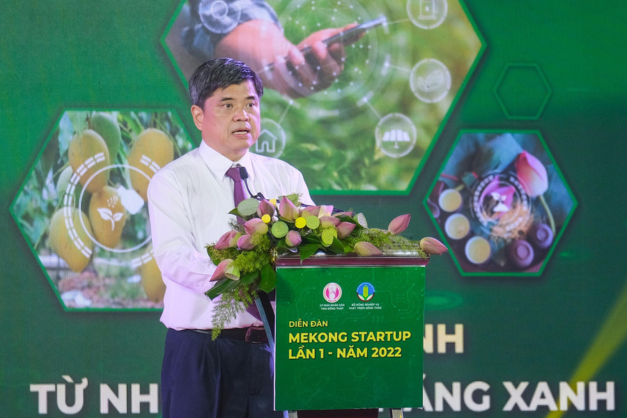 Ông Trần Thanh Nam - Thứ trưởng Bộ Nông nghiệp và Phát triển nông thôn phát biểu khai mạc.