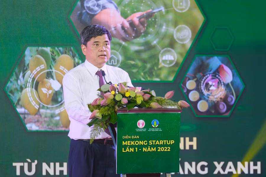 Ông Trần Thanh Nam - Thứ trưởng Bộ Nông nghiệp và Phát triển nông thôn phát biểu khai mạc.