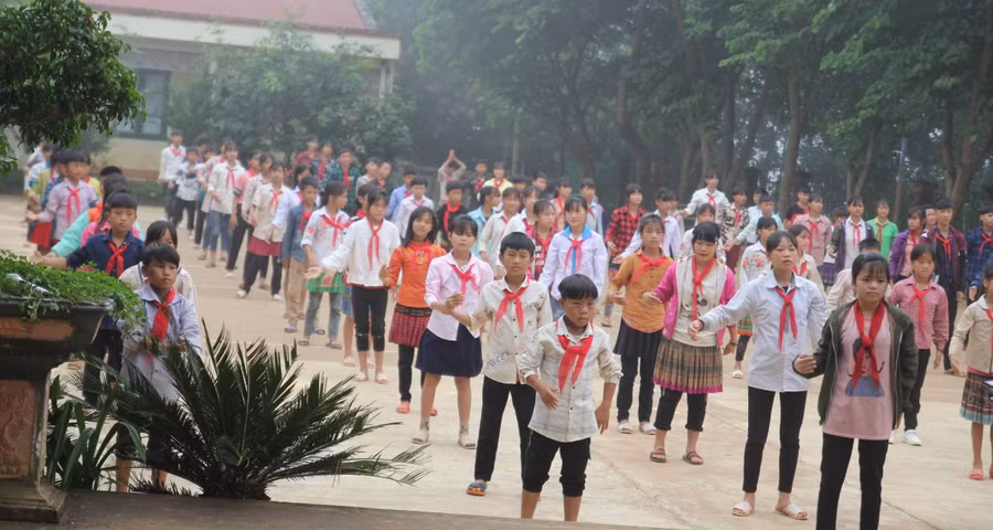 Tỷ lệ học sinh dân tộc thiểu số đi học ngày càng tăng cao