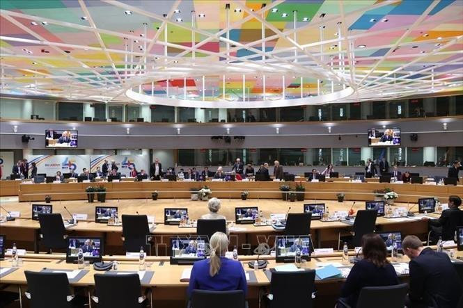 Hội nghị Cấp cao ASEAN - EU. Ảnh: Dương Giang/TTXVN Hội nghị Cấp cao ASEAN - EU. Ảnh: Dương Giang/TTXVN