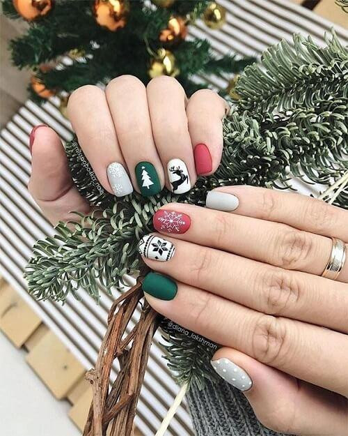 Họa tiết linh động, độc đáo mang đậm không khí Giáng sinh. Họa tiết linh động, độc đáo mang đậm không khí Giáng sinh.