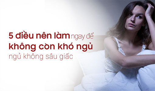 Khó ngủ ngủ không sâu giấc gây ảnh hưởng nhiều đến chất lượng cuộc sống.