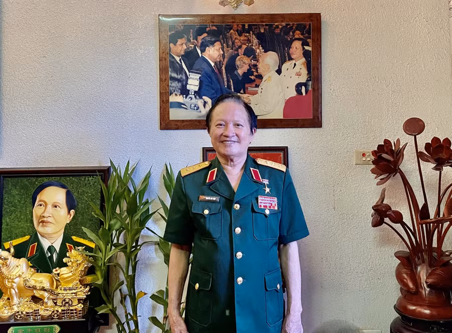 Thượng tướng Nguyễn Huy Hiệu.