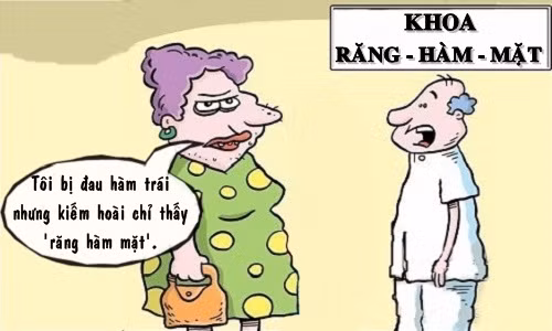 Bác sĩ "chào thua" trước lý luận bệnh nhân đau răng 