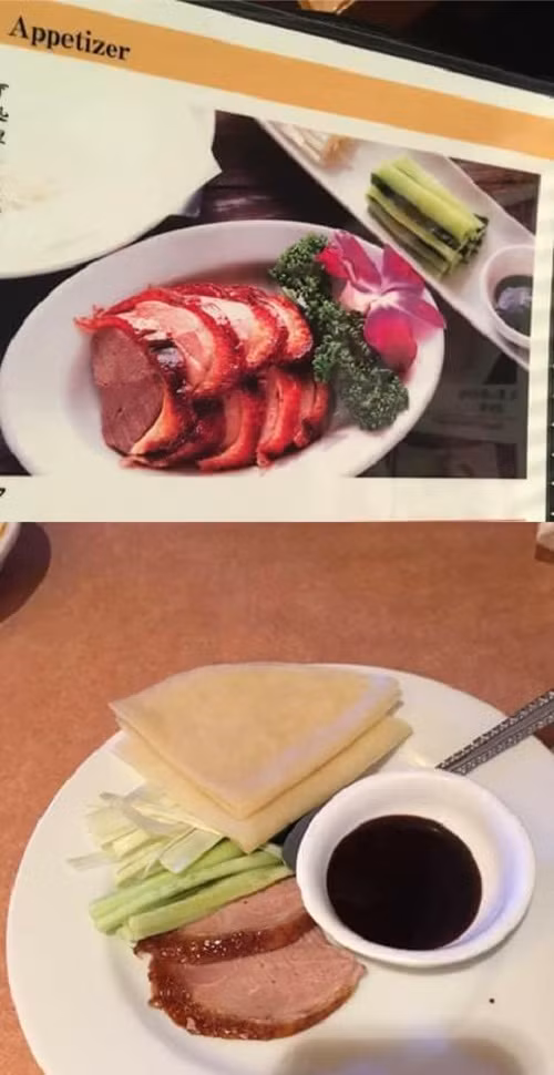 Sự khác biệt "một trời một vực" giữa ảnh minh họa và thực tế. Sự khác biệt một trời một vực giữa ảnh minh họa và thực tế.