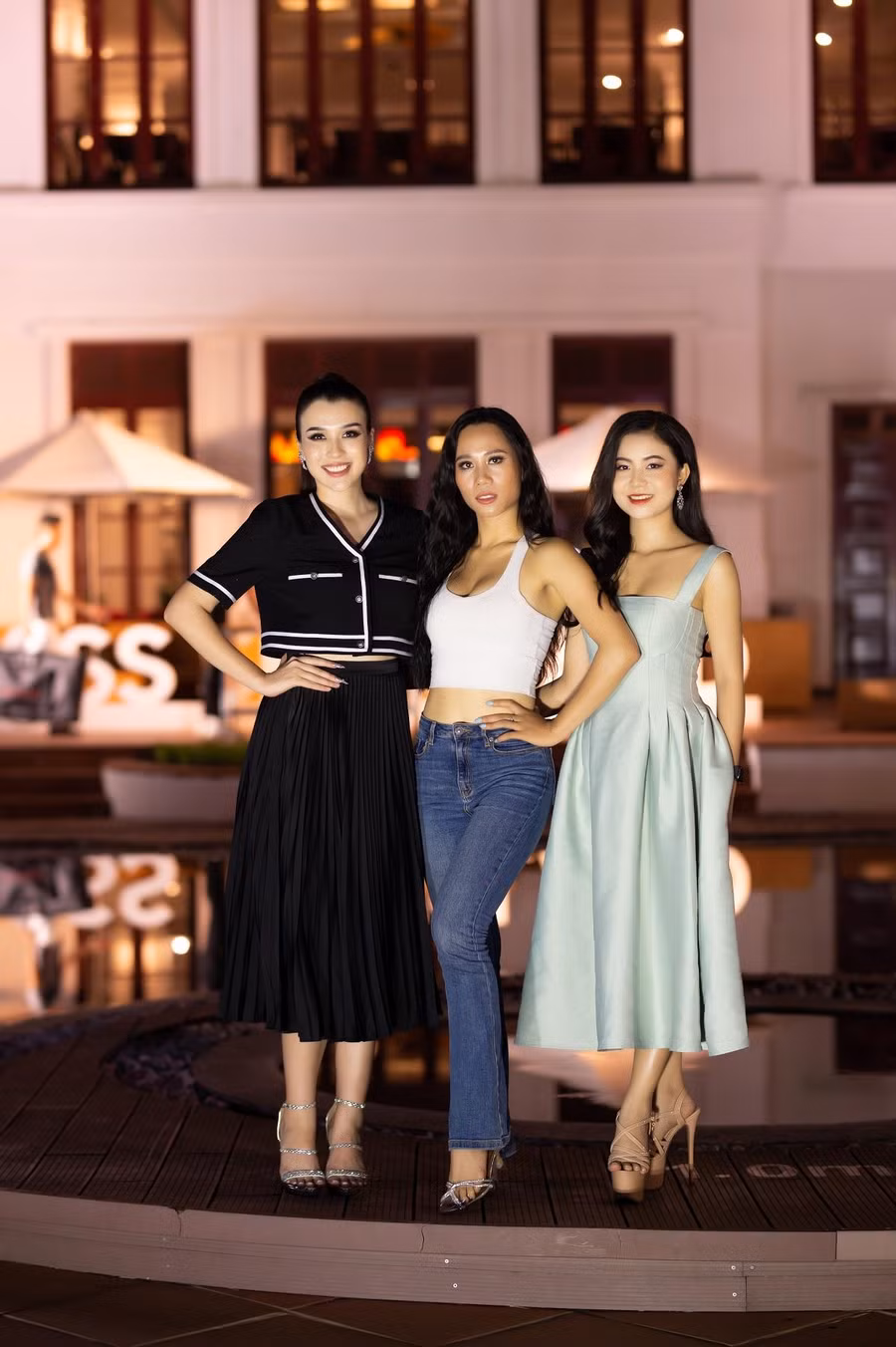 Top 3 Người đẹp tài năng. Ảnh: BTC