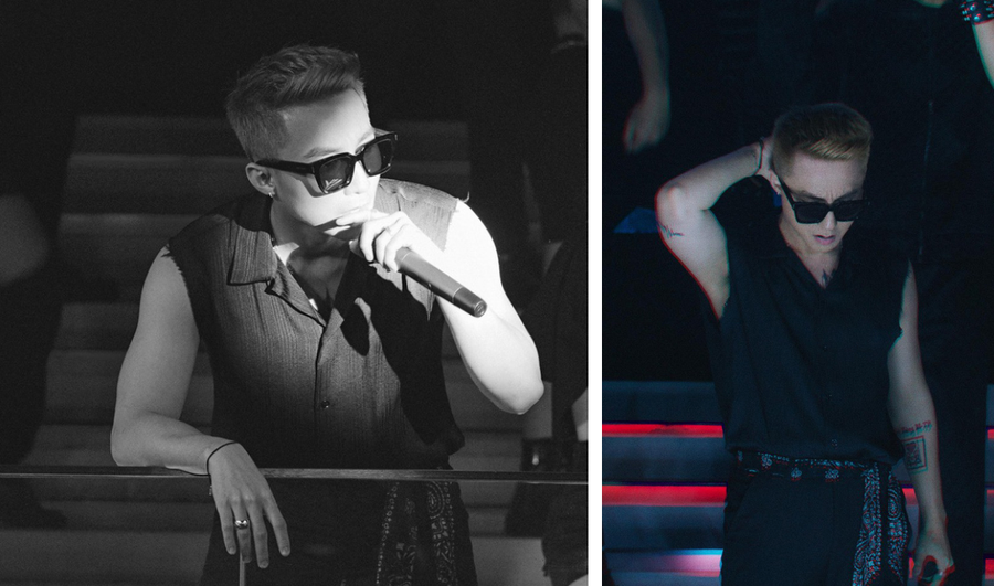 Mặc dù đây không phải lần đầu tiên nam ca sĩ gốc Thái Bình mạnh dạn khoe cơ bắp nhưng sự nam tính, mạnh mẽ của anh chàng vẫn khiến fan đổ ầm ầm.