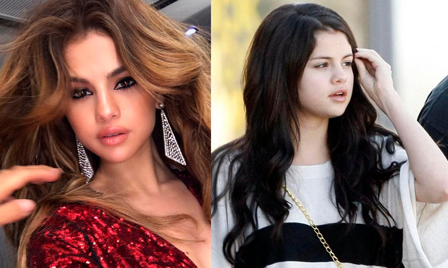 Theo đuổi phong cách quyến rũ, Selena Gomez thường trang điểm đậm để làm nổi bật đường nét sắc sảo. Khi tẩy trang đi, cô vẫn sở hữu vẻ đẹp trong trẻo của một thiên thần.