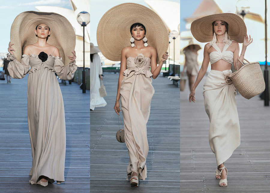 H’Hen Niê, Võ Hoàng Yến, Minh Tú “đọ trình” catwalk
