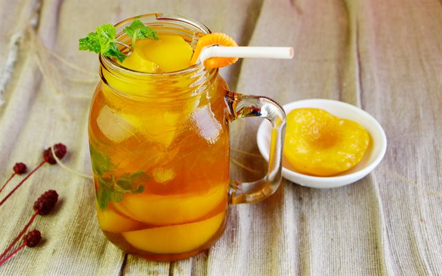 Cách làm trà đào mát lạnh, giải nhiệt ngay tại nhà