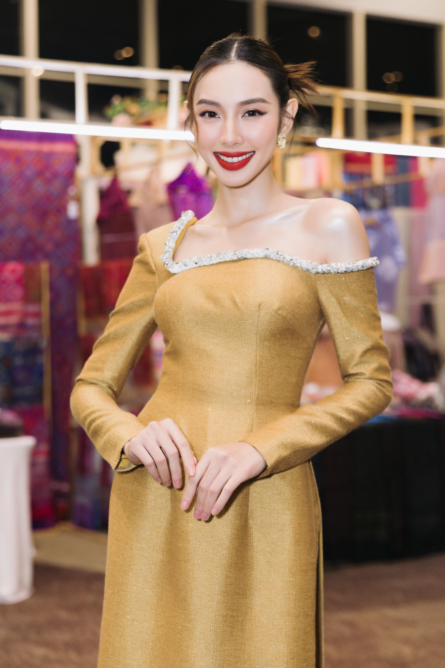 Miss Grand International 2021 Thùy Tiên. Miss Grand International 2021 Thùy Tiên.