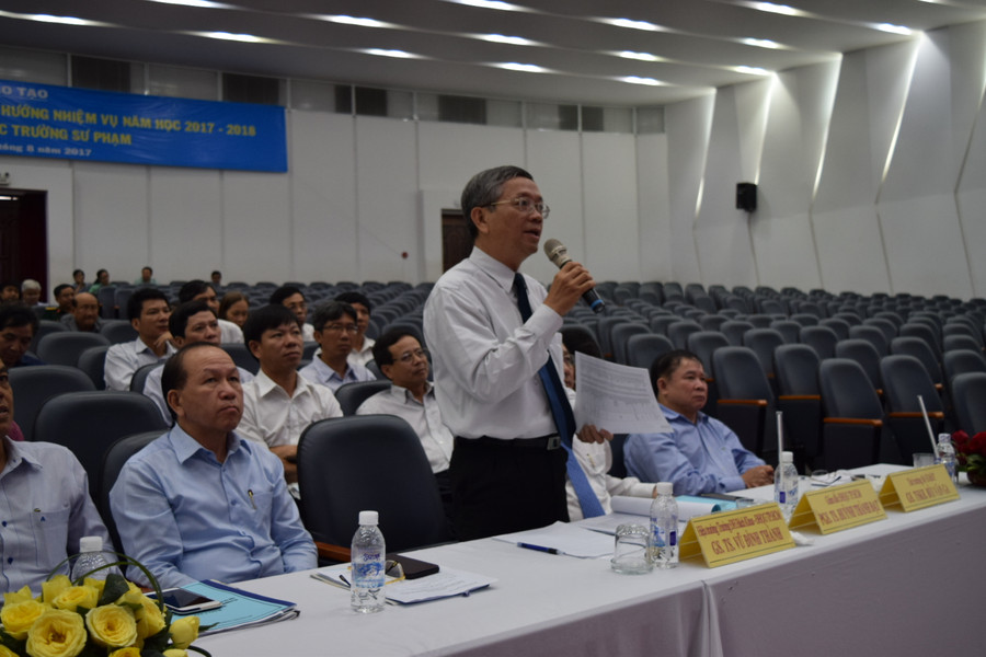 GS Vũ ĐìnhThành- Hiệu trưởng Trường ĐH Bách Khoa TPHCM