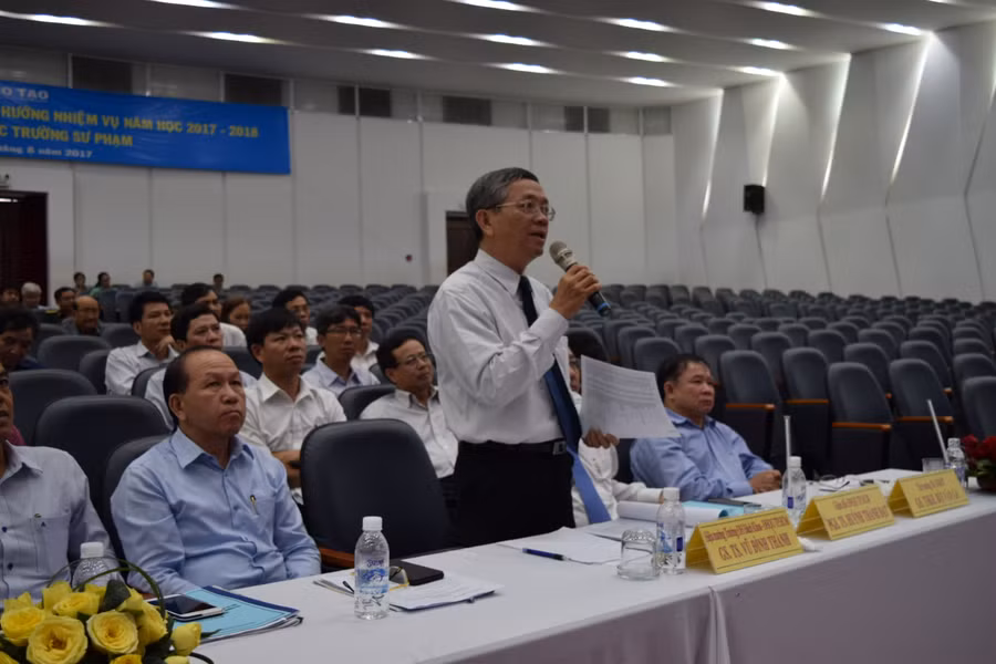 GS Vũ ĐìnhThành- Hiệu trưởng Trường ĐH Bách Khoa TPHCM