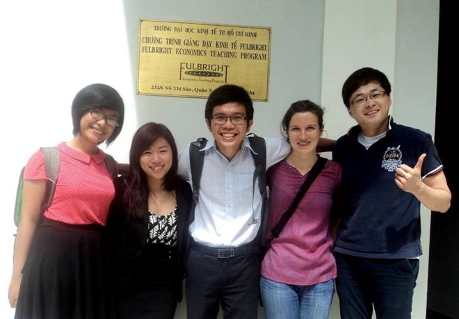 Quỳnh Như khi thực tập tại Việt Nam mùa hè năm 2014. Nữ sinh gốc Việt và hoài bão mang Harvard về quê hương