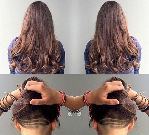 Giới trẻ “điên đảo” với trào lưu “xăm hình” cho tóc siêu chất ảnh 11 Giới trẻ “điên đảo” với trào lưu “xăm hình” cho tóc siêu chất ảnh 11