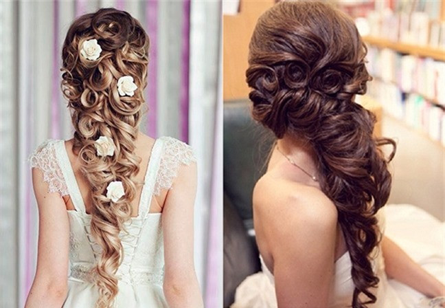 Loạt kiểu tóc siêu xinh cho cô dâu trong ngày cưới Loat kieu toc sieu xinh cho co dau trong ngay cuoi