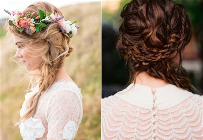 Loạt kiểu tóc siêu xinh cho cô dâu trong ngày cưới Loat kieu toc sieu xinh cho co dau trong ngay cuoi