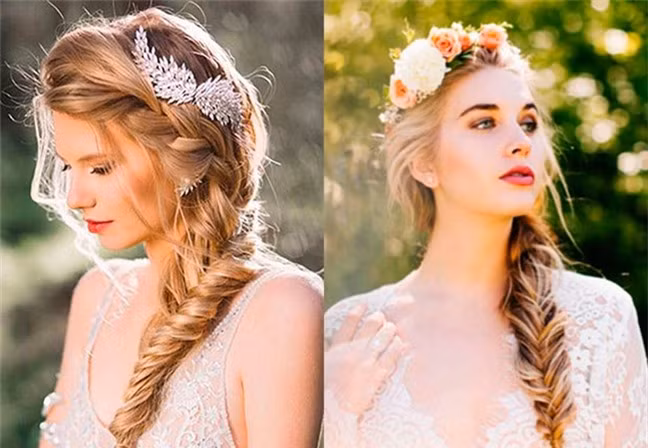 Loat kieu toc sieu xinh cho co dau trong ngay cuoi