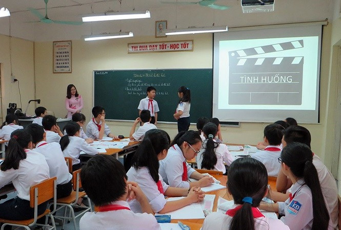 Trên thực tế đã có nhiều GV trưởng thành rõ rệt qua cuộc thi đầy áp lực. Ảnh minh họa/ INT