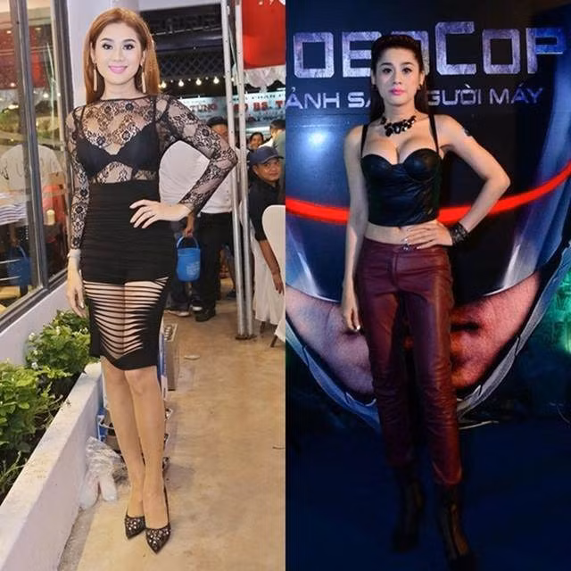 Không ngờ gu thời trang của Lâm Khánh Chi có một thời sến như thế này ảnh 2