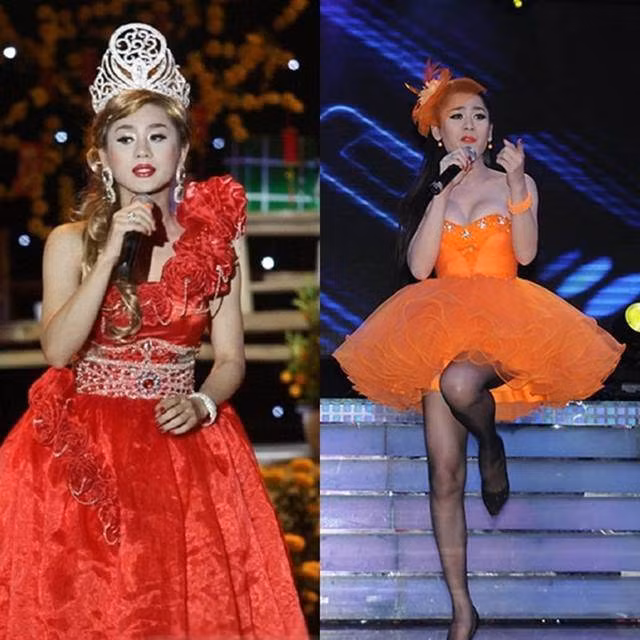 Không ngờ gu thời trang của Lâm Khánh Chi có một thời sến như thế này ảnh 5