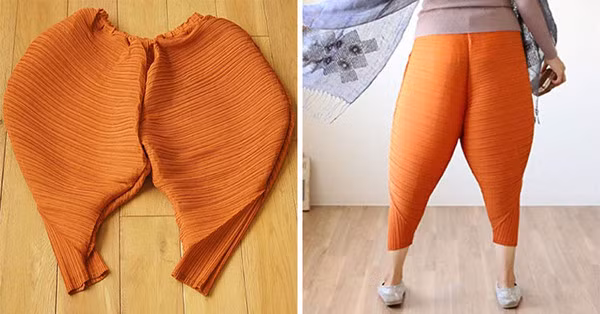 Kiểu quần đùi gà này trở thành hiện tượng trong năm 2018 khi xuất hiện ngập trần trên các trang bán hàng trực tuyến của Trung Quốc. Quảng cáo rầm rộ là thế nhưng khách thì đó ai dám tậu.