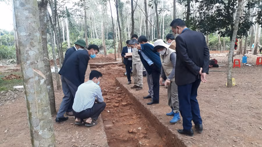 Năm 2021, nơi đây đã được cơ quan chức năng thăm dò, khai quật.