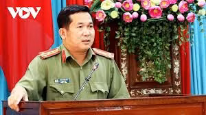 Đại tá Đinh Văn Nơi - Giám đốc Công an tỉnh An Giang. Ảnh: IT