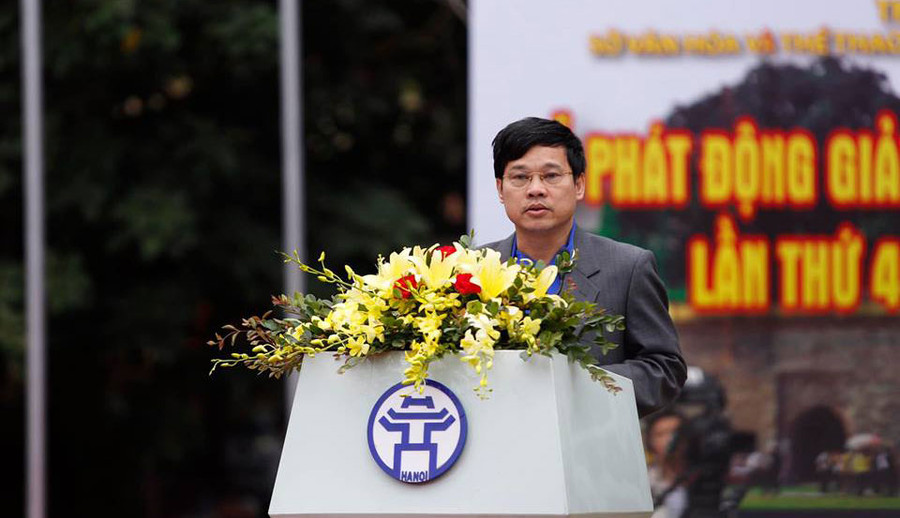Phó Chủ tịch UBND TP Hà Nội Ngô Văn Quý phát biểu khai mạc Phó Chủ tịch UBND TP Hà Nội Ngô Văn Quý phát biểu khai mạc