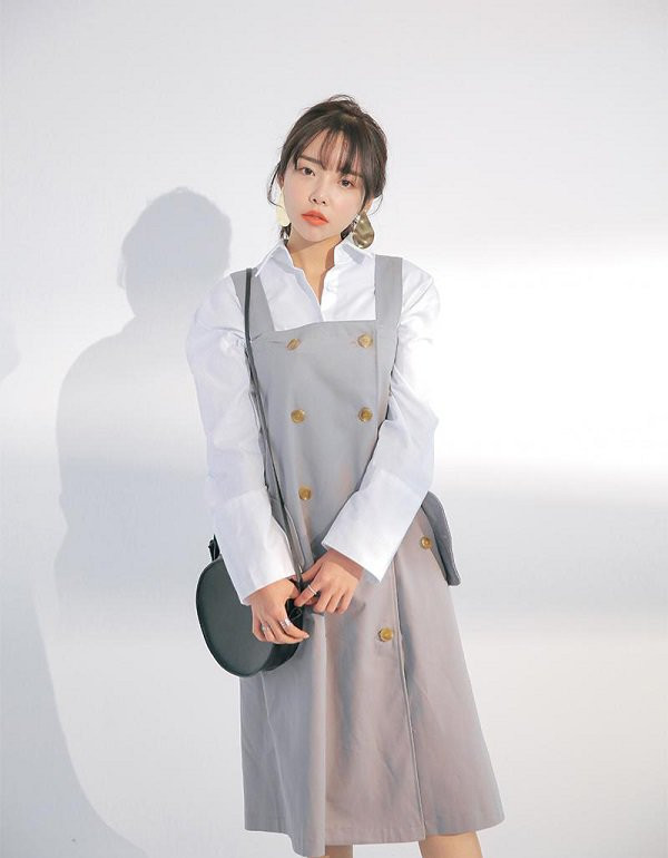 Mùa lạnh, đây là 4 gợi ý diện váy đi làm vừa ấm vừa xinh mà các nàng nên biết-11