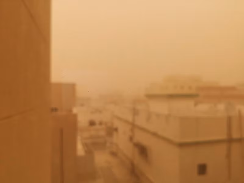 Bão cát nhuộm vàng thủ đô Ai Cập ảnh 3