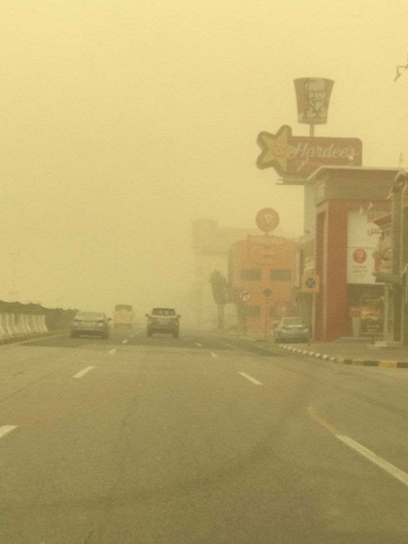 Bão cát nhuộm vàng thủ đô Ai Cập ảnh 2