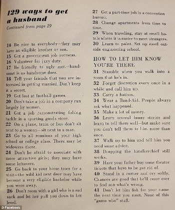 Bài báo cũ trên tạp chí phụ nữ McCall đang gây bức xúc. Ảnh: Dear Wendy