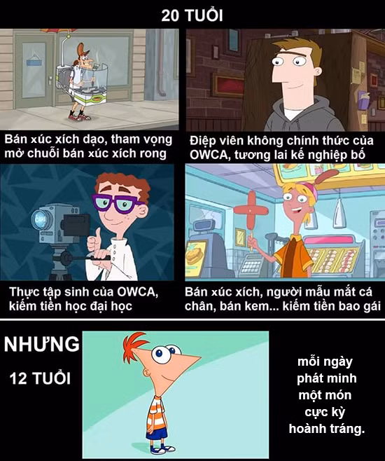 Cơ mà đã là gì so với nhóc tì 12 tuổi này. Nhà có một khoảng sân tí hin, còn bố mẹ là nhân viên và nội trợ quèn. Nhưng ngày nào nhóc cũng sáng chế ra một sản phẩm khủng của khủng. Đôi lúc không biết dưới khoảng sân có giấu tiền không nữa. anh-vui-nha-khong-co-gi-ngoai-dieu-kien-6