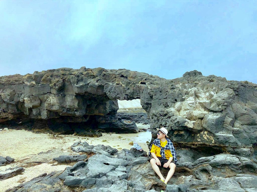 Hòn đảo thiên đường Lý Sơn đẹp mê hồn trong bộ ảnh nghỉ lễ của nhóm bạn trẻ ảnh 7 Hòn đảo thiên đường Lý Sơn đẹp mê hồn trong bộ ảnh nghỉ lễ của nhóm bạn trẻ ảnh 7