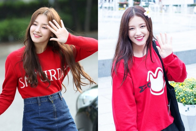 Loạt áo phông màu sắc của "Bông hồng lai" xứ Hàn ảnh 11 Loạt áo phông màu sắc của