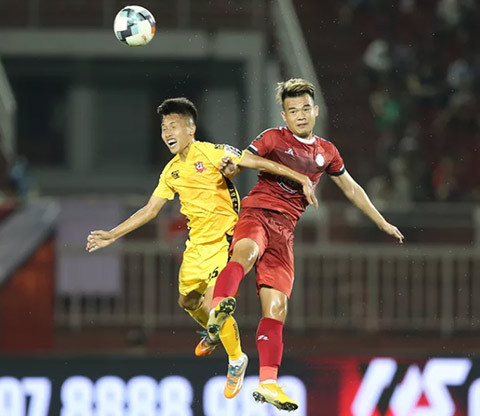 Hoàng Thịnh đang hòa nhập thuận lợi ở đội bóng mới TP.HCM