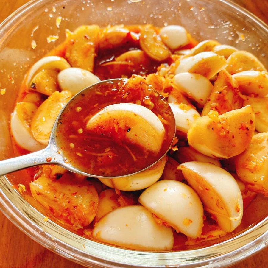 Để tầm nửa ngày là ăn được.