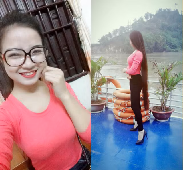  Nhan sắc cô gái có mái tóc dài 120cm khiến cộng đồng mạng nổi sóng. 